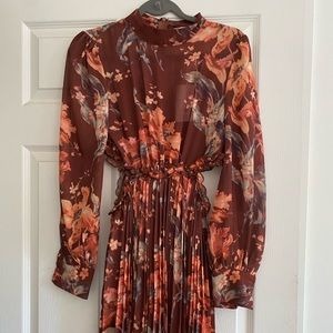 Vici fall maxi dress